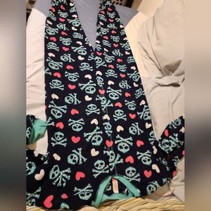 Adult footed pajamas